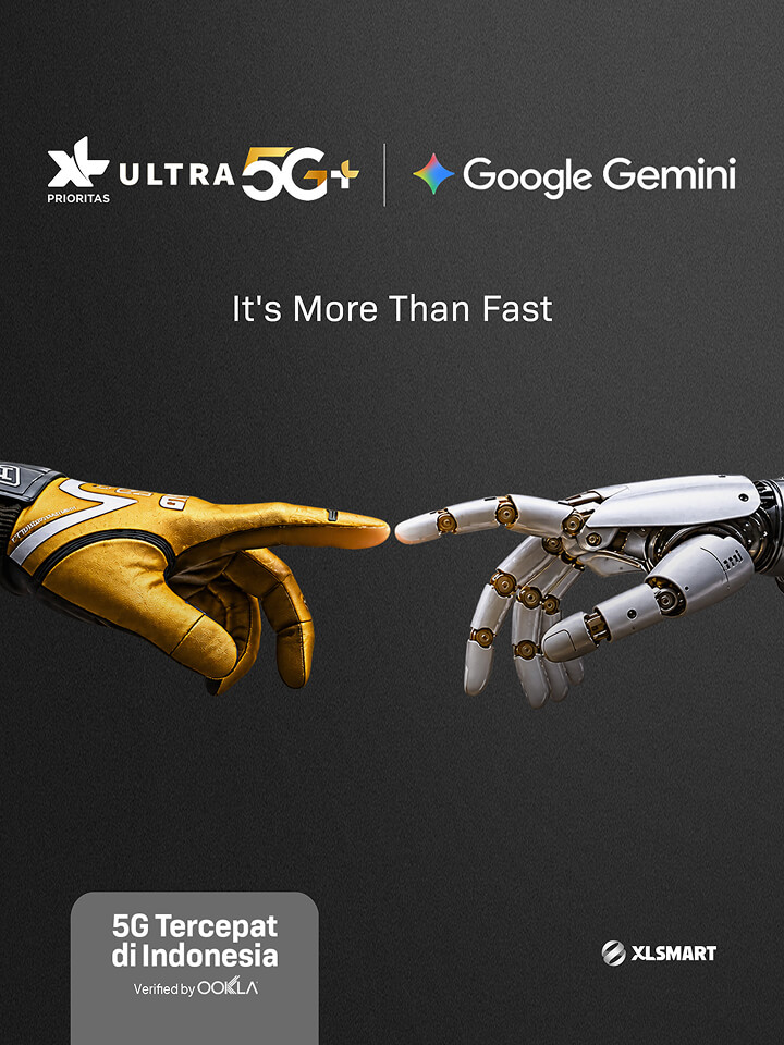 ULTRA 5G+ x Google Gemini - It's More Than Fast