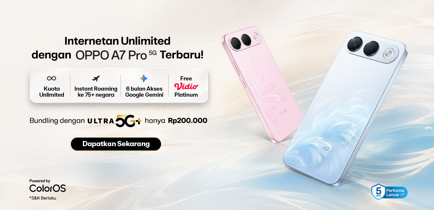 OPPO A7 Pro 5G banner